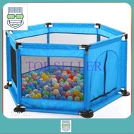 Hexagon Foldable Playpen Playard Baby Kids Safety Play Fence