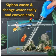 Aquarium Siphon Gravel Cleaner & Water Changer, Aquarium Pipettor