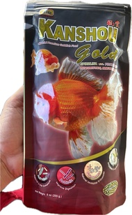 อาหารปลาทอง 💥สินค้าขายดี#Kanshou Gold #คันโช โกลด์  เม็ดเล็ก สูตรพิเศษสำหรับปลาทอง🌈เร่งโต เร่งสี เร่งวุ้น น้ำไม่ขุ่น