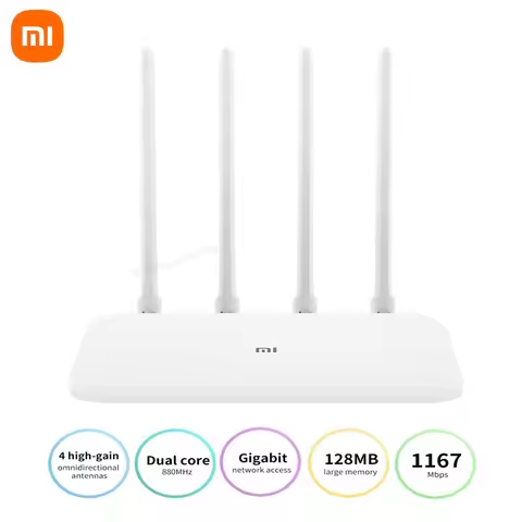Xiaomi Mi Router 4A Gigabit Version 2.4GHz 5GHz WiFi 1167Mbps WiFi Repeater 128MB DDR3 High Gain 4 A