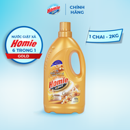 Nước giặt xả cao cấp Homie expert Gold