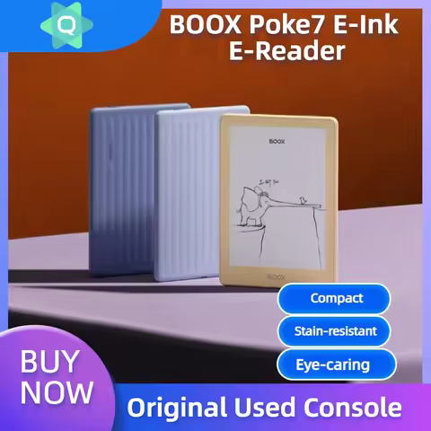 BOOX Poke7 6 Inch E-Ink Ebook Reader, Eye Friendly Electronic Paper Tablet, Lightweight Pocket Small