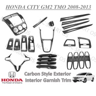 Honda City TMO GM2 GM3 2008-2013 Carbon Interior Cover Trim