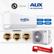 (KLANG VALLEY) AUX R32 1.0HP 1.5HP 2.0HP 2.5HP Inverter Aircond 4-5 Star Energy Saving with Install (Optional)