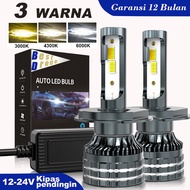 BD 3 Colors All Weather Car LED Headlights H4 H11 9005 HB3 H1 H7 9006 HB4 880 881 H27 H3 Fog Lights 
