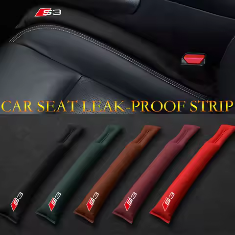1pcs car seat gap filler soft suede leak strip suitable for Audi S3 interior decoration accessories