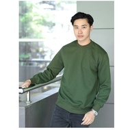 HIJAU Libra Army Green Sweater for Men Diamond Men's Sweater Men's Sweater Men's Sweater Men's Sweat