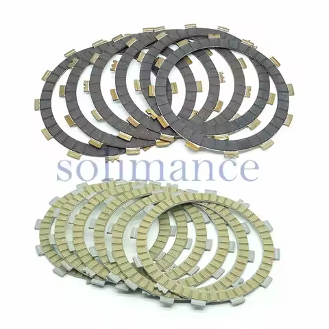 For Yamaha Viroga 535 XV535 XV535S 1988-2003 XV 535 S Motorcycle Clutch Friction Plate Set Disc Kit