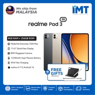 Realme Pad 3 Tablet | MediaTek Dimensity 7300 Max | 11.6" IPS LCD Display | 12000 mAh Battery