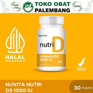 Nuvita Nutri D3 1000 IU - 60 Caplets vitamin d3 1000iu