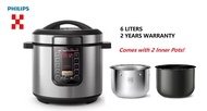 Philips All-in-One Pressure Cooker Multi-Cooker 6L HD2237