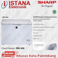 Code Sharp Chest/Box Freezer 205 Liter Frv-200 Ready