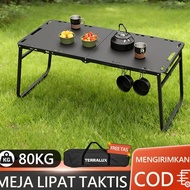 Tactical Hydraulic Folding Table 104CM Size 90CM/ Outdoor Folding Table Tactical Camping Table