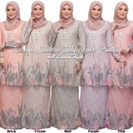 Baju Kurung Kebaya Modern Tulip Lace Prada (Limited Stock)