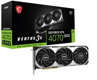 Gaming RTX 4070 Super 12G Ventus 3X OC Graphics Card (NVIDIA RTX 4070 Super, 192-Bit, Extreme Clock: