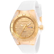 TechnoMarine Cruise Monogram with Silicone Strap and Gold Dial TM-115061