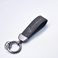 Carbon Fiber Porsche Car Keychain Pendant Shield Cayenne Macan Panamera 718/911 High-end Men