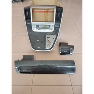 TOYOTA ALPHARD ANH10 MNH10 NFL AIRCOND CONTROL PANEL & AIRCOND VENT SET
