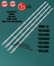 LAMPU BACKLIGHT TV LED LG 32LS3400 32LS3110 32LS3410 32LM3400 32LM 32LS