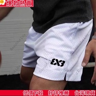 Taiwan Shipping 3X3 American Basketball Pants Men Summer Printed Sports Three-Point Shorts Quick-Dry