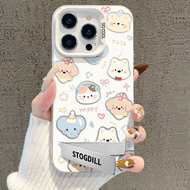 Ốp Lưng Điện Thoại Hình Đầu Thú Dễ Thương Bảo Vệ Cho Apple 13 pro Max iPhone 14 Oneplus 12 11 Pura R