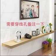 💘&amp;Partition Shelf Electric TV Cabinet Wall-Mounted TV Set-Top Box Background Wall Decoration Shelf TV Cabinet Wall CMUN