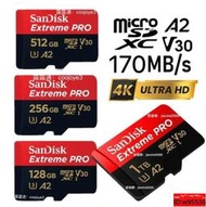 高速 記憶卡 SanDisk Extreme PRO microSD 64G128G 256G 512G