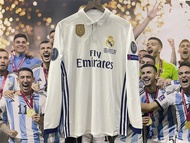 Genuine NEW 16-17 Home Jerseys Retro Fashion Long Sleeve Football Training Suits Mens And Womens Aut