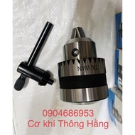 Đầu kẹp mũi khoan kẹp 1-13mm B16 măng ranh lỗ côn. Hàng Đài Loan