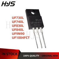 10PCS UF730L UF840L UF830L UF1004FCT UF9N90 UF740L TO-220F Transistor Brand In Stock mos chip ic OGF