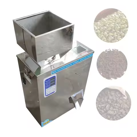 Packing Machine For Grains Rice Tea Red Dates Walnut Peanuts Melon Seeds Granules Dog Food Weighing 