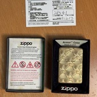 zippo armor 金色厚殼火機