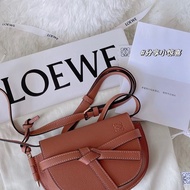 🔥Loewe mini gate馬鞍包荔枝牛皮（胡桃色）