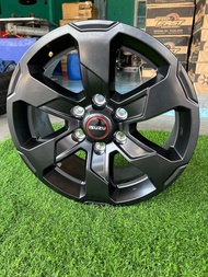 ล้อแม็กISUZU V-Cross 2024 สีดำด้าน ขอบ18