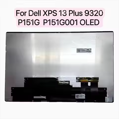 P151G For Dell XPS 13 Plus 9320 Laptop 13.4Inch LCD Screen P151G001 Display Touch OLED FHD UHD Panel