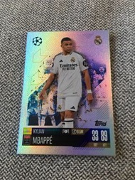 超級抵！Topps match attax 24/25 Mbappe 閃卡