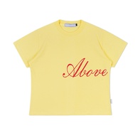 ABOVE AND OVER - SCRIPT YELLOW CROP WOMEN