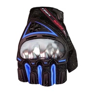 SCOYCO MC44D MOTORCYCLES HAND GLOVES POLYESTER HALF/ SCOYCO MOTOR RIDING HALF FINGER GLOVES PROTECTO