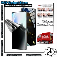 OPPO A1 A11 A12 A12e A12s A15 A15s A16 A1K Hydrogel Screen Protector Privacy Matte Privacy