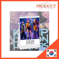 KPOP DEMON HUNTERS 2026 KPop Demon Hunters Desk Calendar 2026 Calendar