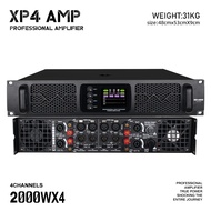 DBX-AUDIO XP2 AMP เครื่องขยายเสียงกําลังสูงระดับมืออาชีพ แอมพลิฟายเออร์ด้านหลังบริสุทธิ์สอง/สี่ช่องส
