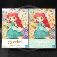 22年9月新貨！全新未開封 行版/日版 Banpresto Q-posket Qposket Flower Style 小魚仙 Ariel 迪士尼 Disney 組立式景品