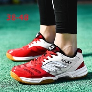 Cross-Border Special 48 Large Size Badminton Tennis Shoes Men's Mesh Breathable Table Tennis Shoes A