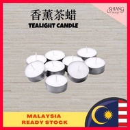 【READY STOCK 现货】Tealight candle lilin 100pc 4hour unscented salon house teapot birthday romantic 香薰茶