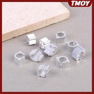 TMOY 5/10Pcs TO99 TO39 Aluminum Heat Sink Radiator Cooling Cooler For OPA627SM LME49720HA OPA128KM