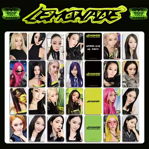 AESPA LEMONADE Celebrity Album Card Flash Card Special Edition Card Lucky Card Liu Zhimin Zha Fan Co