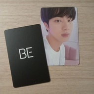 Photocard Bts Jin pc be Jin photocard album be