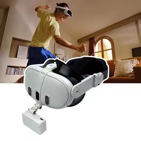 For Meta Quest 2/3 Pico 4 63g NEW VR Facial Tracker VRC High-precision Surface Capture Wireless OSC 