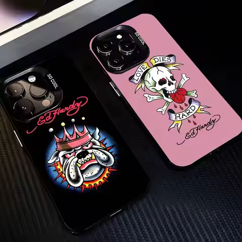 Classic Ed Brands Hardy Matte Phone Case for Huawei Honor X8d X5c X9d X6c X7d 400 200 90 X7a X9a X8a