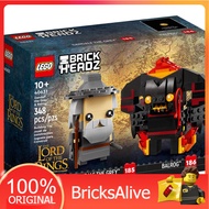 [BricksAlive]  BRICKHEADZ LORD OF THE RINGS LOTR Gandalf the Grey & Balrog (40631)